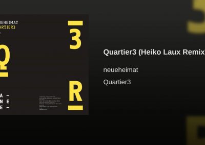 Quartier 3 Remix For Dennis Grell